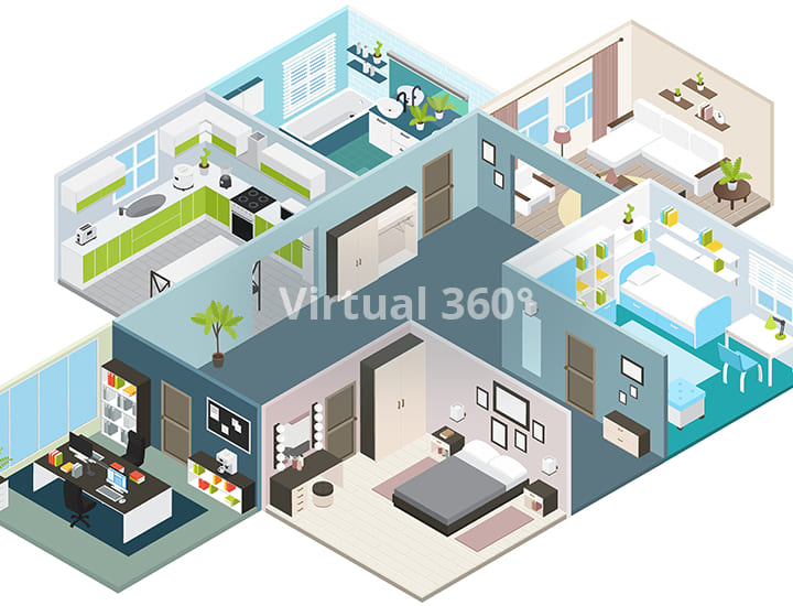 Virtual home tours with VR
